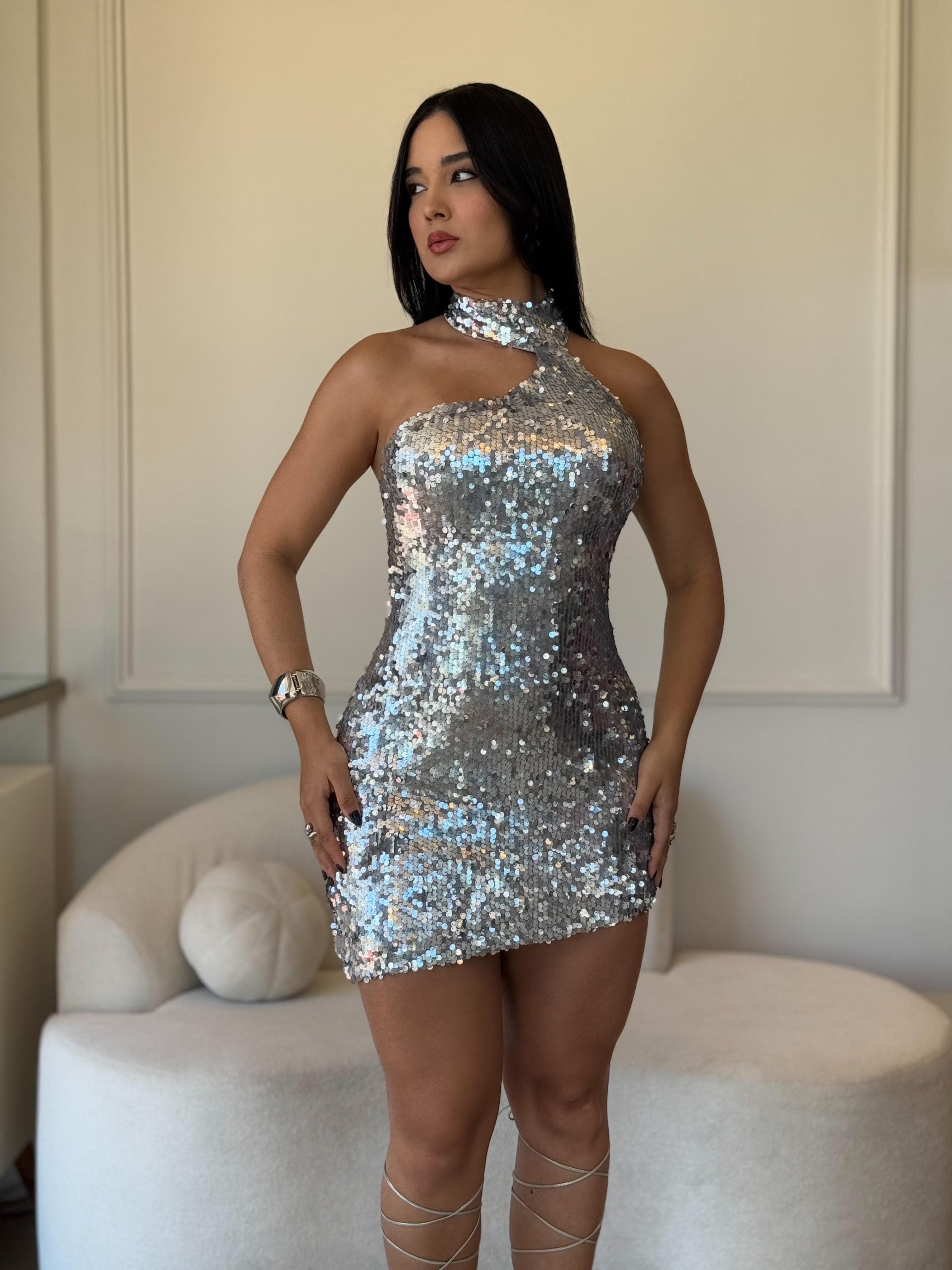Vestido Iara Prata - Imagem 2