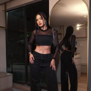 Top Jeans Gabi Brilhos