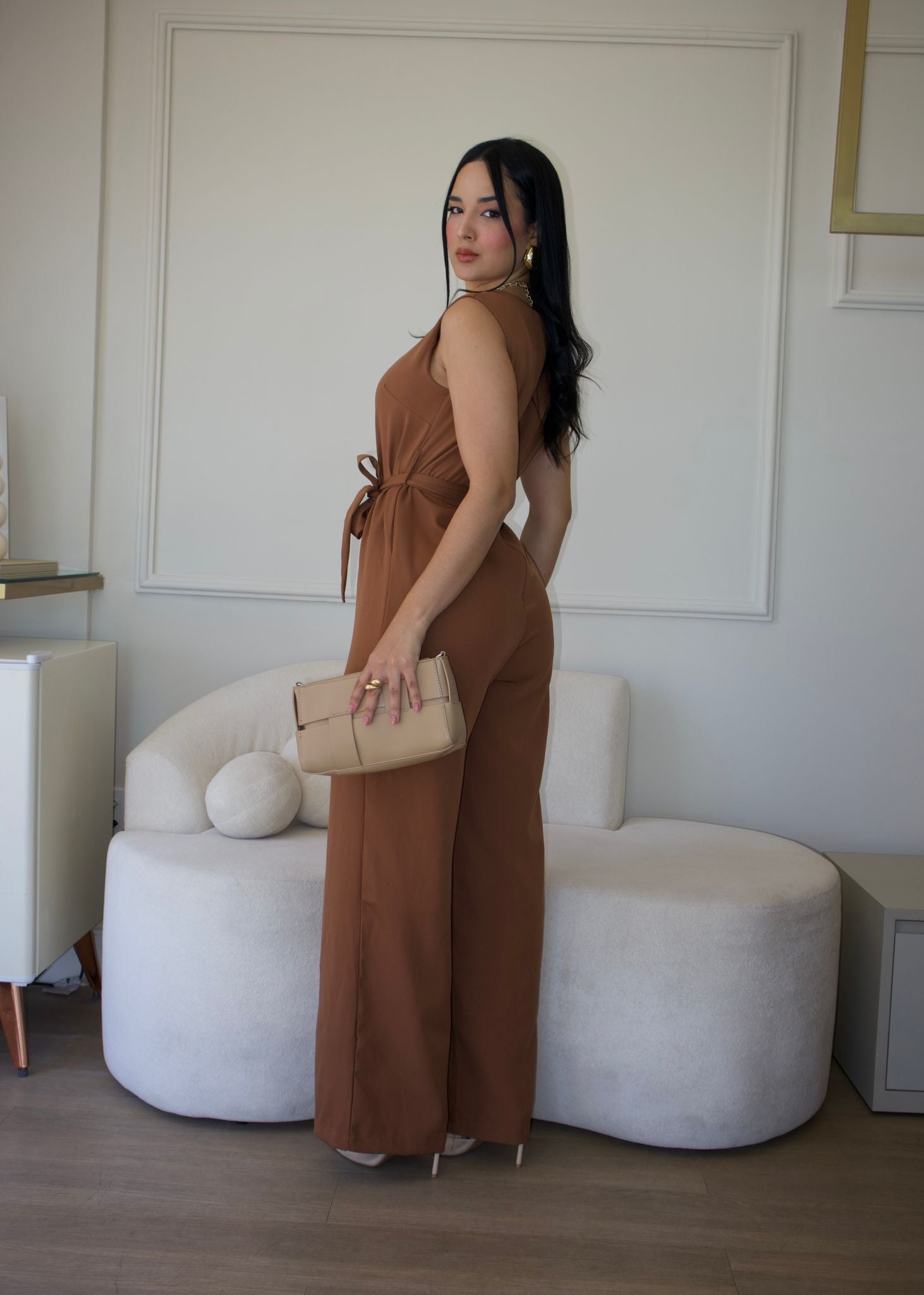 Macacão Mirela Marrom - Imagem 3