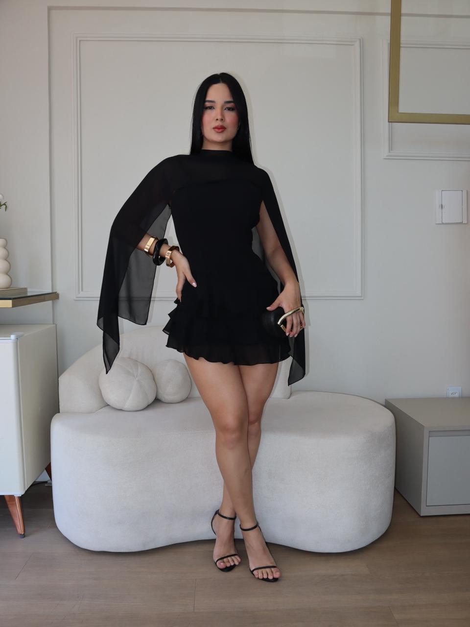 Vestido Olivia Preto