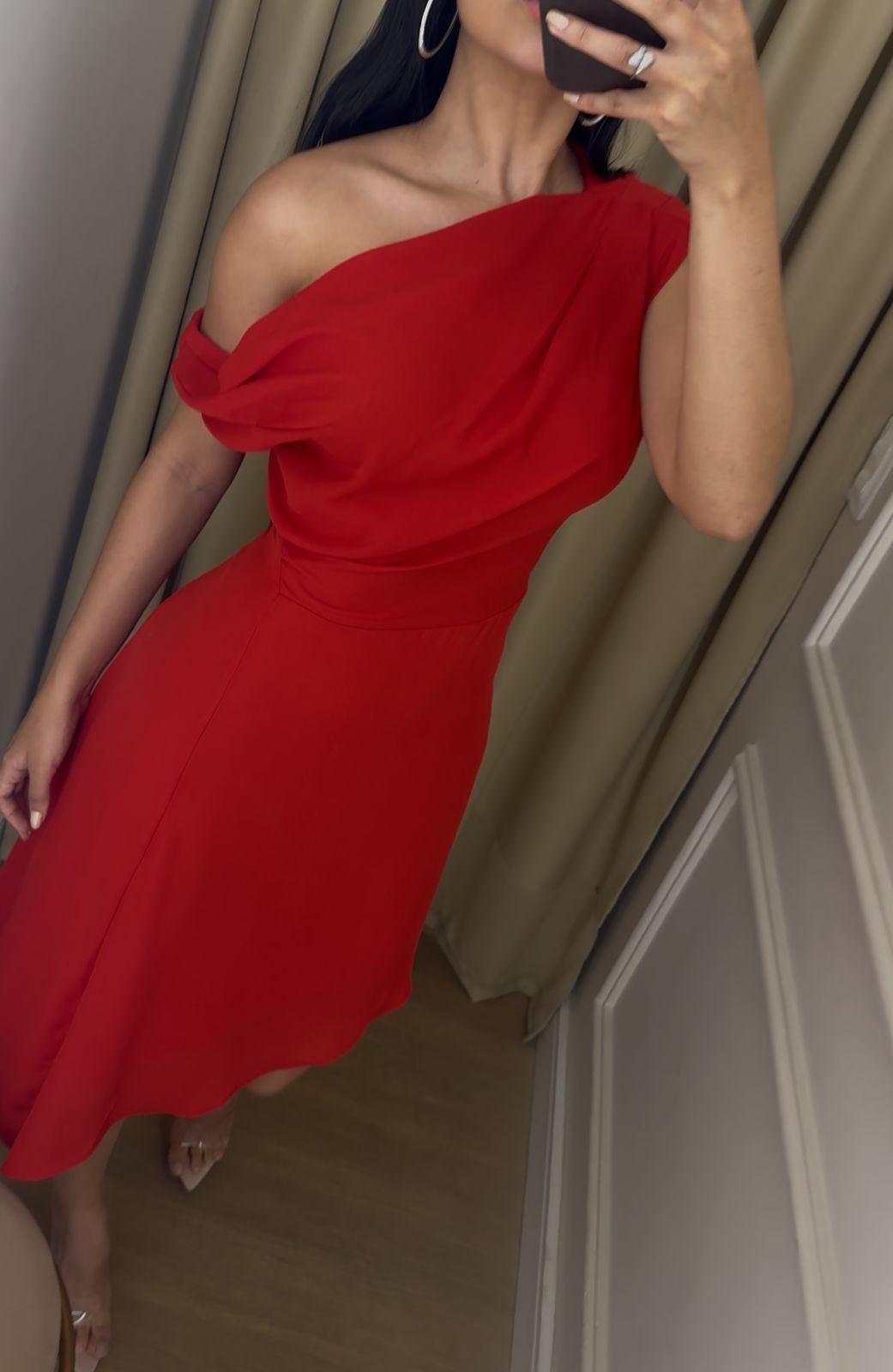 Vestido Carine Vermelho - Imagem 4